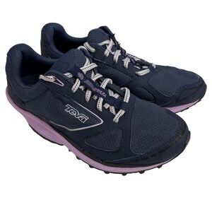 Teva Trail Running Hiking Shoes Womens 9 Navy Purple Lightweight Size 9 F10013L